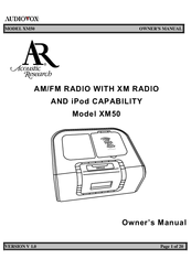 Acoustic Research XM50 Owner's Manual