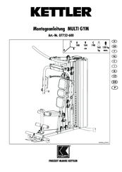 Kettler MULTI GYM Assembly Instruction Manual