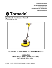 Tornado 98474 Operation & Maintenance Manual
