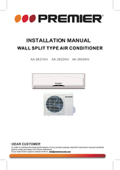 Premier AA-3821INV Installation Manual