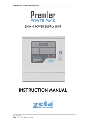 Zeta Alarm Systems Premier Power Pack EN54-4 Instruction Manual