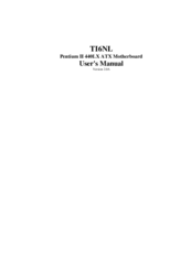 TMC TI6NL User Manual