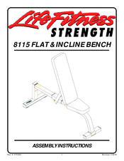 Life Fitness 8115 Assembly Instructions Manual