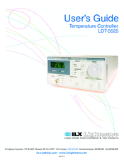 ILX Lightwave LDT-5525 User Manual