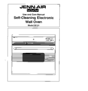 Jenn-Air W131 Use And Care Manual