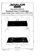 Jenn-Air CCP556 Use And Care Manual