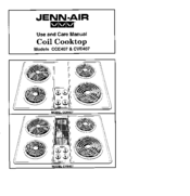 Jenn-Air CVE407 Use And Care Manual