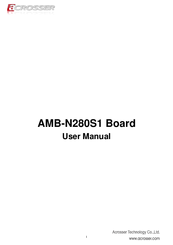 Acrosser Technology AMB-N280S1 User Manual