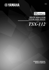 Yamaha TSX-112 Owner's Manual