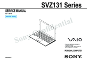 Sony Vaio SVZ131 Series Service Manual