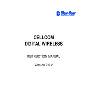 Clear-Com Cellcom Instruction Manual
