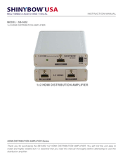 Shinybow USA SB-5652 Instruction Manual