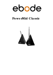 Ebode PowerMid Classic User Manual