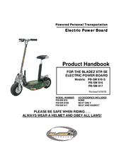 BLADEZ PB-SM 817 Product Handbook