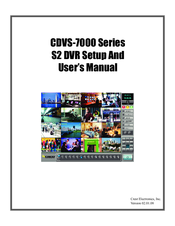 Crest Electronics CDVS-7000 User Manual