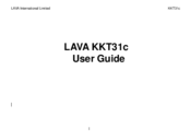 LAVA KKT31c User Manual
