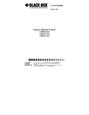 Black Box LB9030A-R2 User Manual
