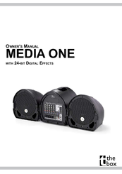 The box MEDIA ONE Owner's Manual