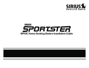 Sirius Satellite Radio Sportster SPH2C Installation Manual