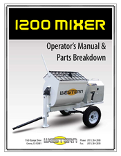 Western 1200 Operator's Manual & Parts Breakdown