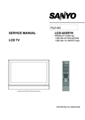 Sanyo LCD-42XR7H Service Manual