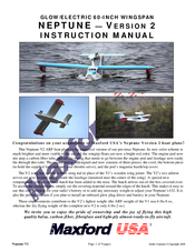 Maxford USA Neptune V2 Instruction Manual