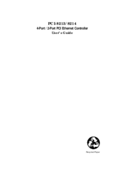 ADLINK Technology PCI-8213 User Manual