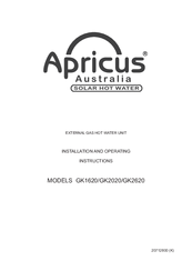 Apricus GK1620 Installation Instructions Manual