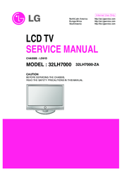 LG 32LH7000 Service Manual
