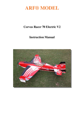 CORVUS ARF Racer 70 Electric V2 Instruction Manual