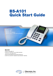 Clipcomm BS-A101 Quick Start Manual