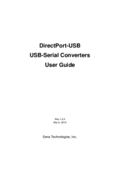 Sena DirectPort-USB User Manual