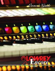 Lowrey Encore A200 Owner's Manual