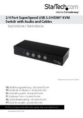 StarTech.com SV431HDU3A User Manual