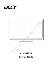 Acer X233H Service Manual