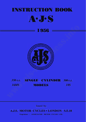 1956 AJS Singles Instruction book 0056 