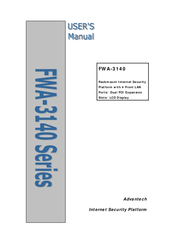 Advantech FWA-3140 User Manual