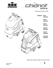 Windsor chariot iScrub 20 CSC20 Manuals | ManualsLib