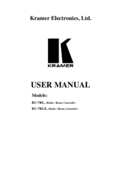 Kramer RC-7RLE User Manual