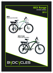 Byocycles IBEX Range BYO-2014IBX Owner's Manual