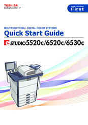 Toshiba E-studio 5520c Quick Start Manual