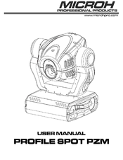 Microh Profile Spot PZM User Manual
