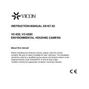 Vicon VC-620C Instruction Manual
