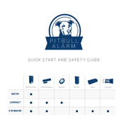 PITBULL ALARM Security System Quick Start And Safety Manual