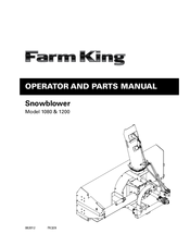 Farm King 1080 Operator And Parts Manual