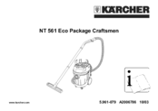 Kärcher NT 561 Eco Package Craftsmen Operating Instructions Manual