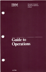 IBM System Storage Manual To Operations