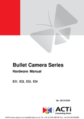 ACTi E33 Hardware Manual