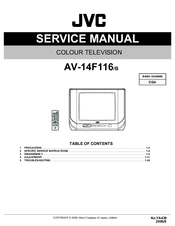 JVC AV-14F116B Service Manual