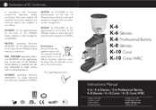 La Marzocco K-10 Conic Instruction Manual